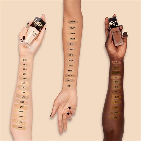 ysl high cover cream foundation|ysl makeup colors.